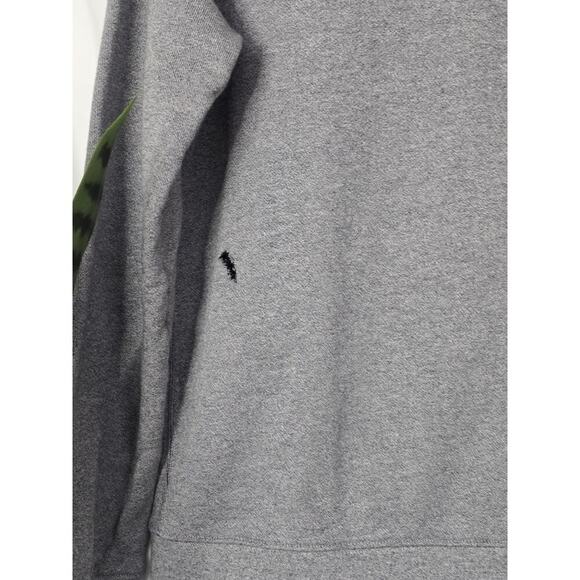 Hugo Boss Sweater Mens Adult Medium Distressed Gray Casual Preppy Casual Slim - Picture 4 of 7